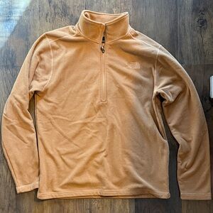 The North Face Men's Tan Zip-Up Sweater